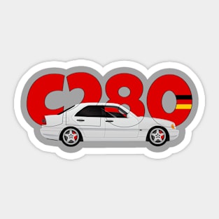 c280 funny design , c280 w202 Sticker